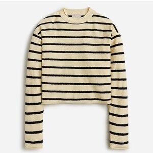 J.Crew Cropped Boucle Rollneck Sweater XS